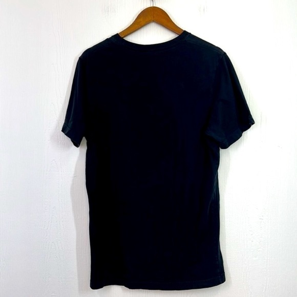 Canvas & Bella  - UFO Cattle Crossing Black And Yellow Short Sleeve T Shirt LG - Picture 10 of 10